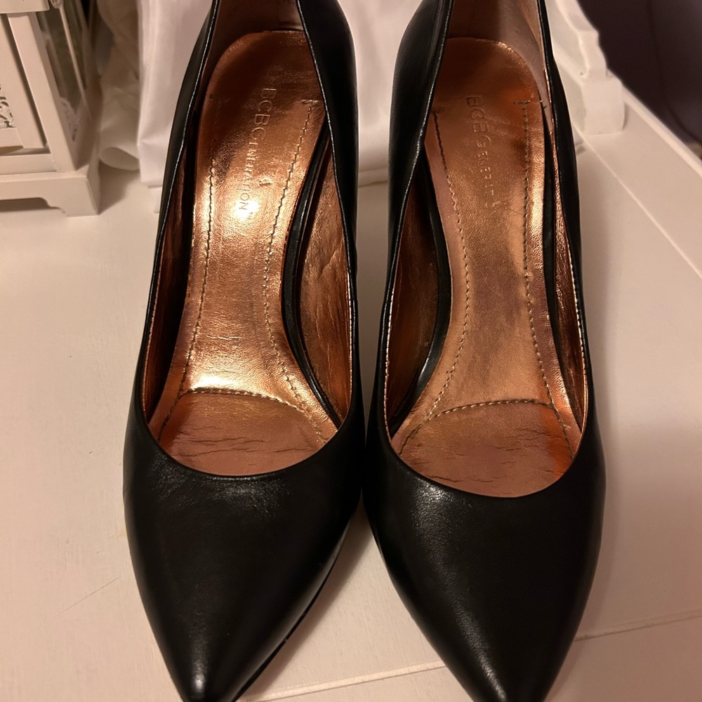 Black BCBG Heels